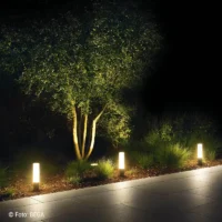 BEGA Gartenleuchte mit Opalglas-Diffusor und Erdspieß – BEGA UniLink® – Bild 6