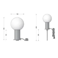 BEGA Gartenleuchte mit Erdspieß BEGA UniLink® – Bild 7