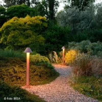 BEGA Garten- und Wegeleuchte Boom 84071 Ambiente