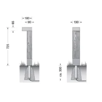 Bega Garten- und Wegeleuchte abgeblendet aus Accoya®-Holz – Bild 9