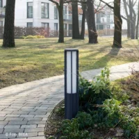 BEGA Pollerleuchte rund – freistrahlend mit rotationssymmetrischer Lichtverteilung – Bild 4