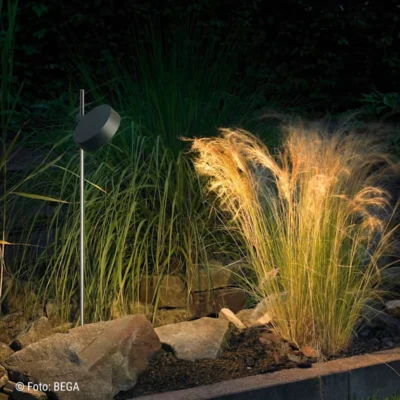BEGA Gartenleuchte mit Erdspieß BEGA UniLink®