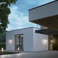 BEGA Wandleuchte rechteckig – einseitig abgeblendet – Bild 4