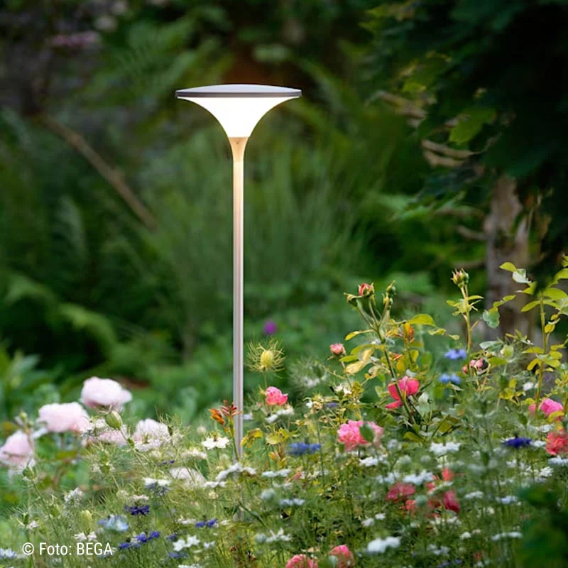 BEGA Ortsveränderliche Gartenleuchte BEGA UniLink® – Höhe 100 cm