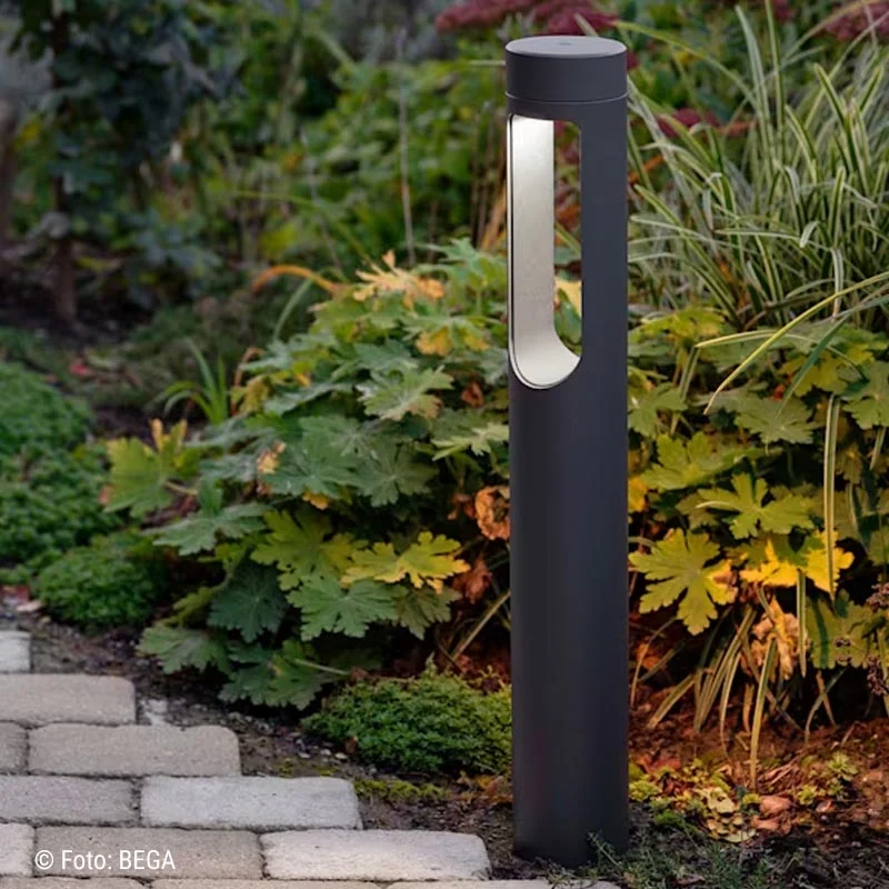 Bega Garten- und Wegeleuchte mit Lichtdurchbruch – Bild 2