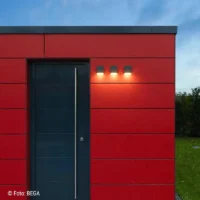 BEGA Wandleuchte mit abgeblendetem Licht - Downlight – Bild 5