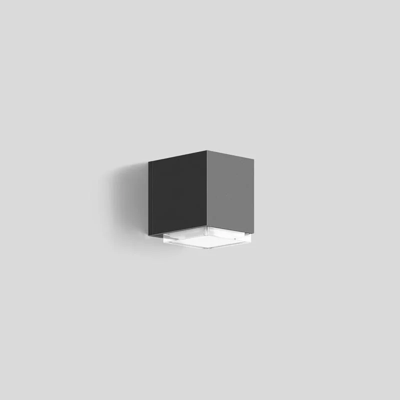 BEGA Wandleuchte mit abgeblendetem Licht - Downlight Grafit