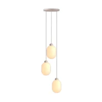GRAU Sun Chandelier Sand White
