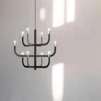 Luceplan J-us Suspension Kronleuchter 10-flammig