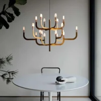 Luceplan J-us Suspension Kronleuchter 18-flammig