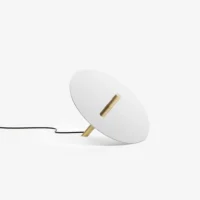 Luceplan Millimetro LED-Tischleuchte Messing