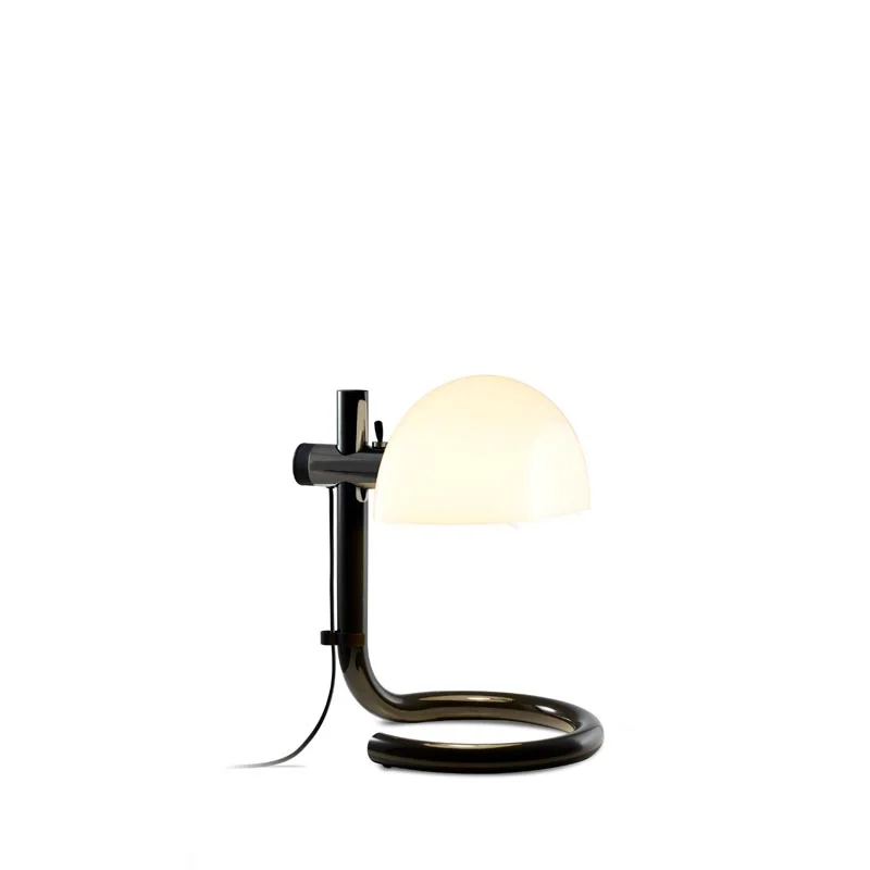 Marset Lauro M Tischleuchte Dark Brown Weiss