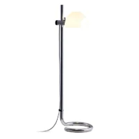 Marset Lauro P Stehleuchte Chromed Steel White
