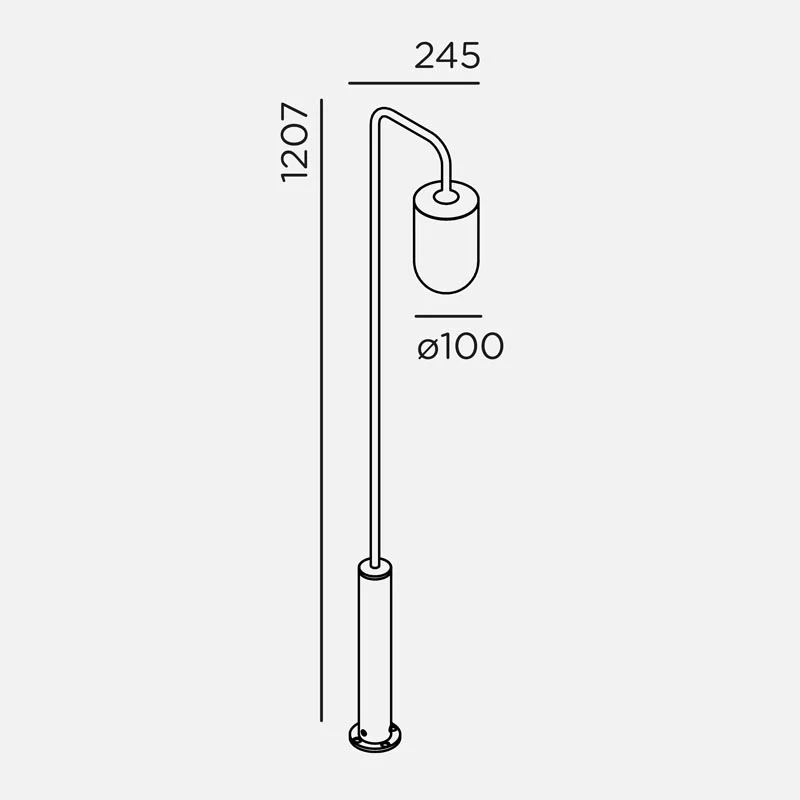 IP44.DE aam.4 Pollerleuchte – Bild 3