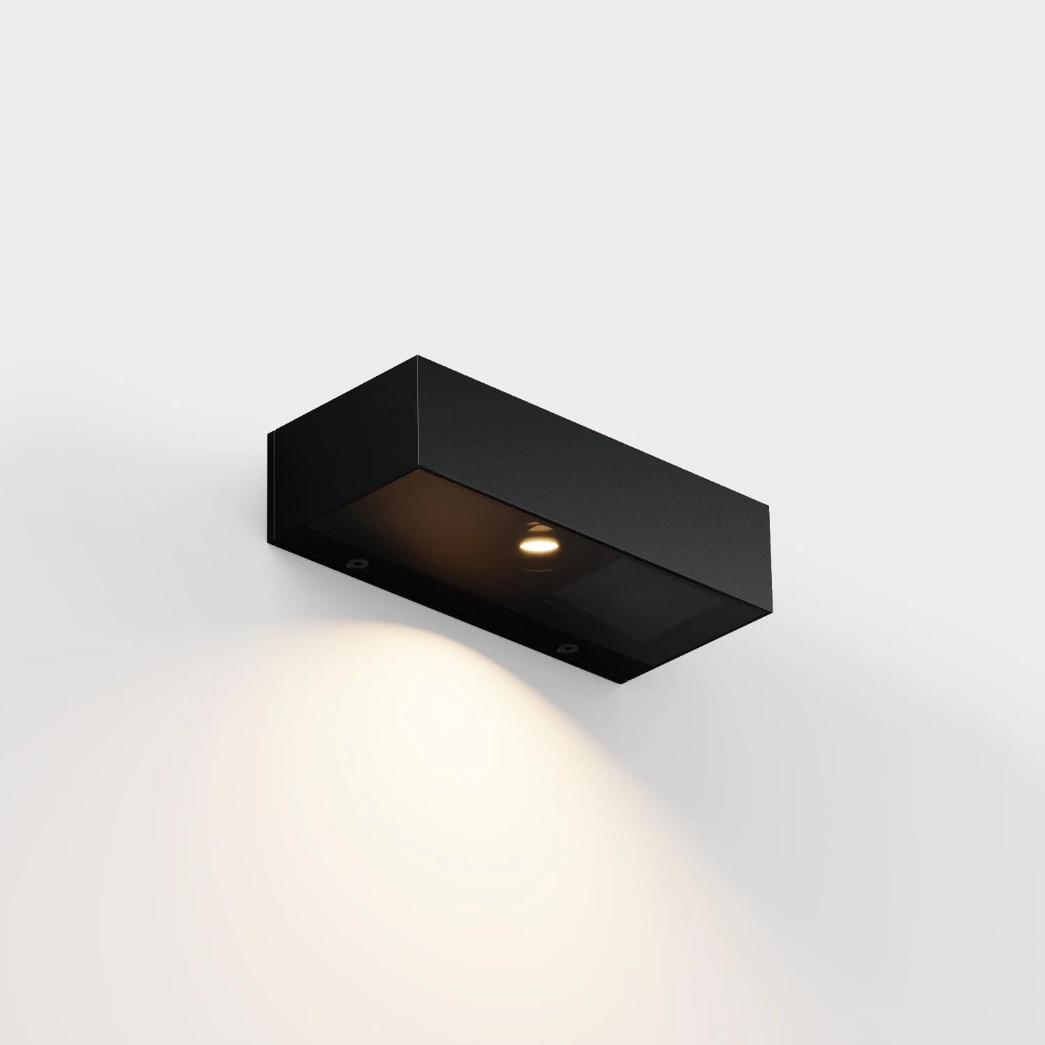 IP44.DE iem.2 X down LED-Außenwandleuchte Deep Black