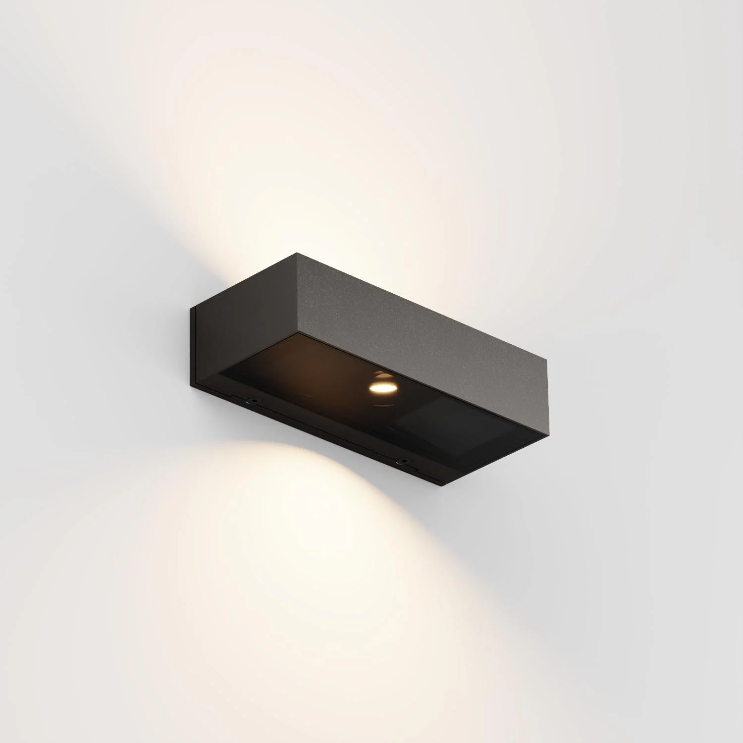 IP44.DE iem.2 X LED-Außenwandleuchte Cool Brown