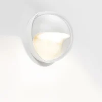 IP44.DE las.2 LED-Außenwandleuchte Pure White