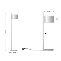 BEGA Bodenstehleuchte Studio Line 183 cm – Bild 3