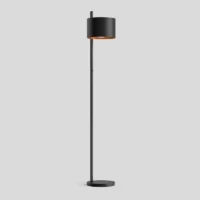 BEGA Bodenstehleuchte Studio Line 183 cm Samtschwarz Kupfer