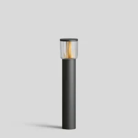 BEGA Garten- und Wegeleuchte mit Glasschirm 73 cm