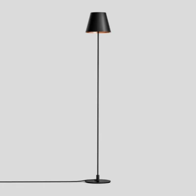 BEGA Stehleuchte Studio Line 140 cm Samtschwarz Kupfer