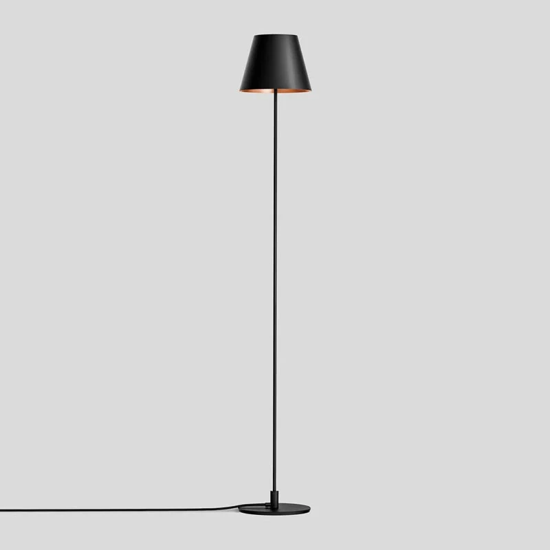 BEGA Stehleuchte Studio Line 140 cm Samtschwarz Kupfer
