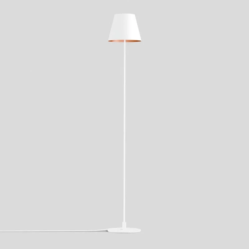 BEGA Stehleuchte Studio Line 140 cm SamtweissKupfer matt