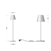BEGA Stehleuchte Studio Line 150 cm – Bild 6