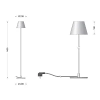 BEGA Stehleuchte Studio Line 140 cm – Bild 9