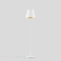 BEGA Stehleuchte Studio Line 150 cm Samtweiß Messing matt