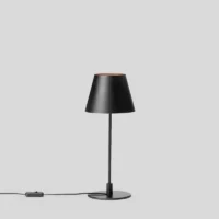 BEGA Tischleuchte Studio Line 40 cm | Zweiseitiger Lichtaustritt Samtschwarz Kupfer matt