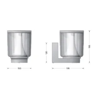 BEGA Wandleuchte aus Glas – Bild 5