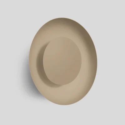 BEGA Wandleuchte Calm Line Ø 70 cm – 360° radialer Lichtaustritt Taube