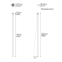 Lodes A-Tube Nano Swing XL LED-Einbauleuchte – Bild 12