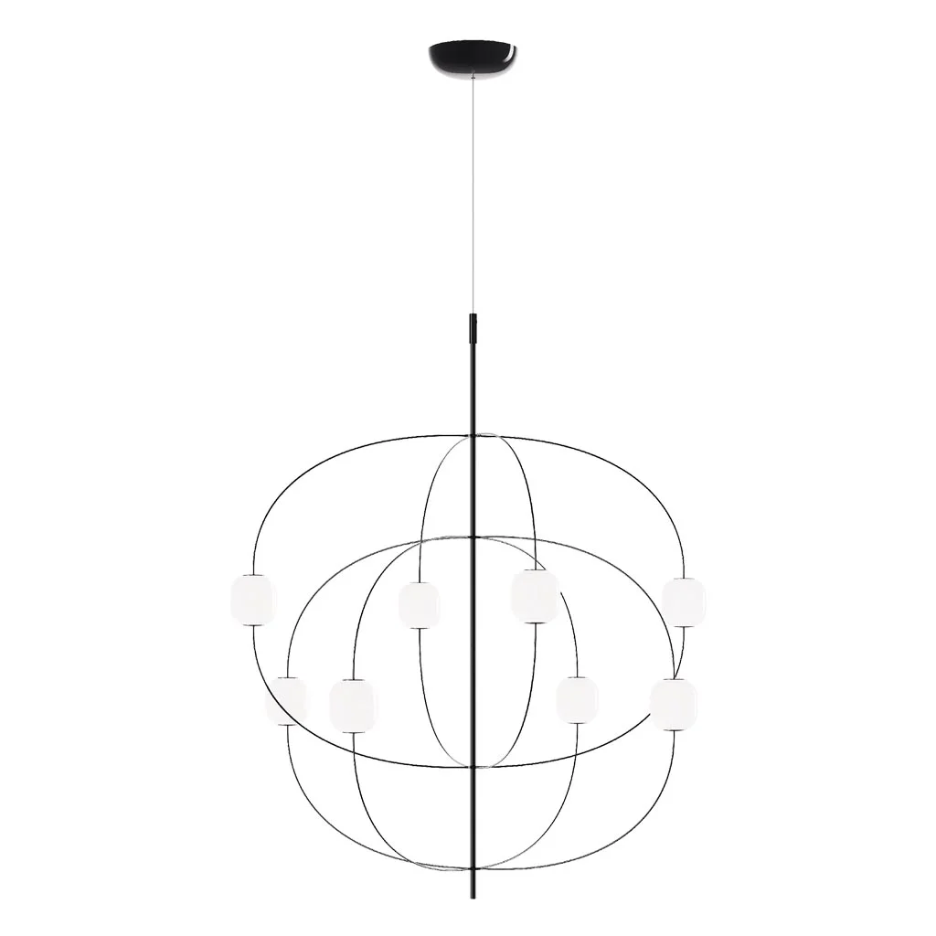 Lodes Axia LED Pendelleuchte Black Chrome