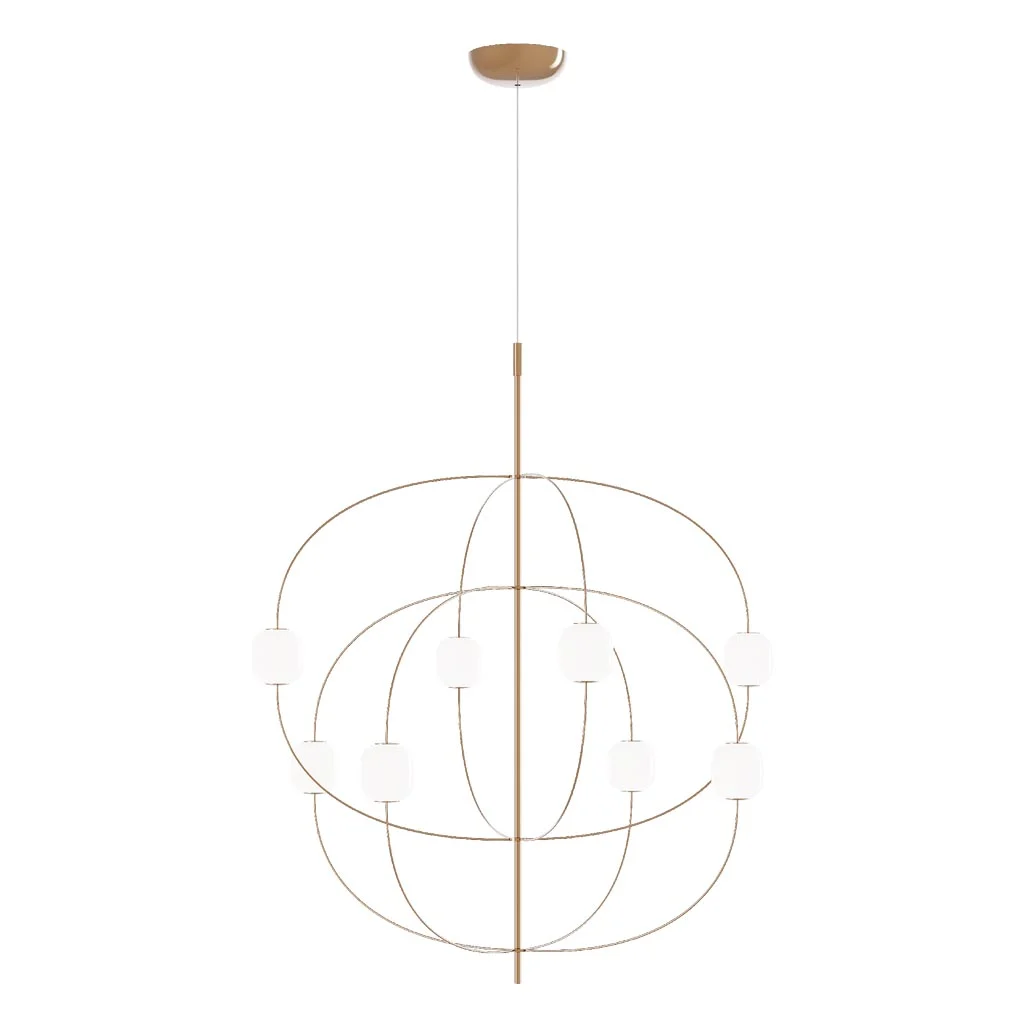 Lodes Axia LED Pendelleuchte Glossy Bronze