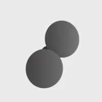 Lodes Puzzle Double Round round Außenwandleuchte Matt Anthrazit