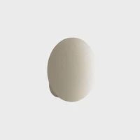 Lodes Puzzle Single Round Außenwandleuchte Champagner matt