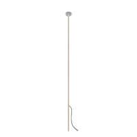 Lodes Reed 90 Oval 60 Gartenleuchte Champagner