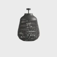 Lodes Stitch Medium Outdoor Deckenleuchte Anthrazit