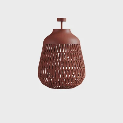 Lodes Stitch Medium Outdoor Deckenleuchte rot