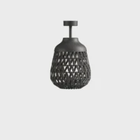 Lodes Stitch Small Outdoor Deckenleuchte Anthrazit