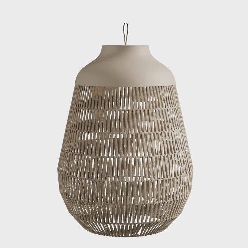 Lodes Stitch Mega Outdoor Bodenleuchte Elfenbein