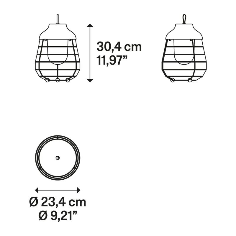 Lodes Stitch small Outdoor Tischleuchte – Bild 10