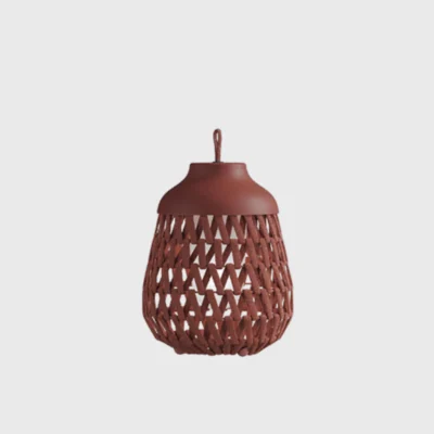 Lodes Stitch small Outdoor Tischleuchte rot