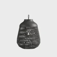 Lodes Stitch Medium Outdoor Tisch- und Bodenleuchte Anthrazit