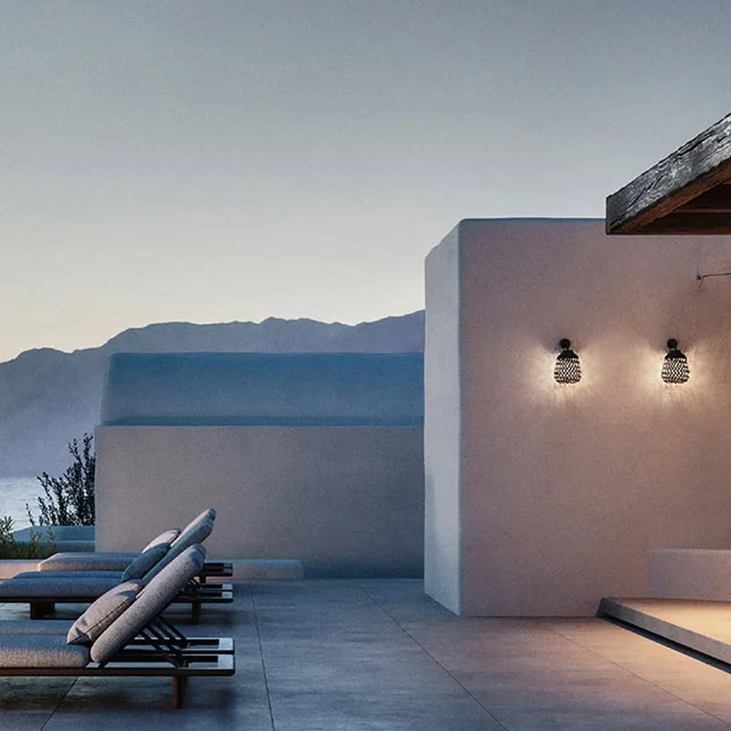 Lodes Stitch Small Outdoor Wandleuchte – Bild 2