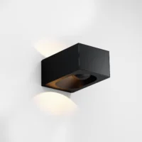 IP44.DE pip.2 LED-Außenwandleuchte Deep Black
