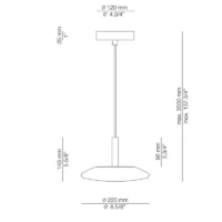 Estiluz Thales 4085S LED-Pendelleuchte – Bild 10