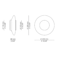 Estiluz Thales 4080 LED Wandleuchte – Bild 9